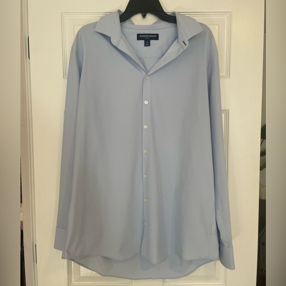 MIZZEN AND MAIN XL Trim Fit Leeward Dress Shirt